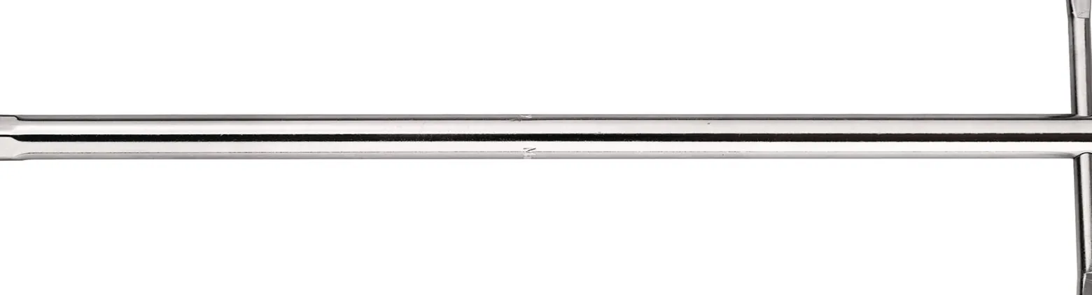 Rohrsteckschlüssel SW 10mm L.400mm m.Quergr.verchr.TECWERK