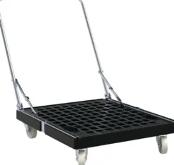 Rollplatte ESB BASICline D.108mm 500kg L815mm B660mm PP m.Bügel