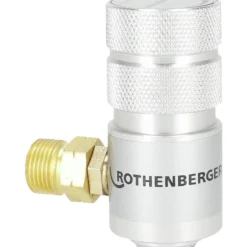 ROTHENBERGER Druckminderer für MAPP und Propan 7/16" EU 3/8“ Schlauchanschluss 0 - 2 bar SET - 1000000627