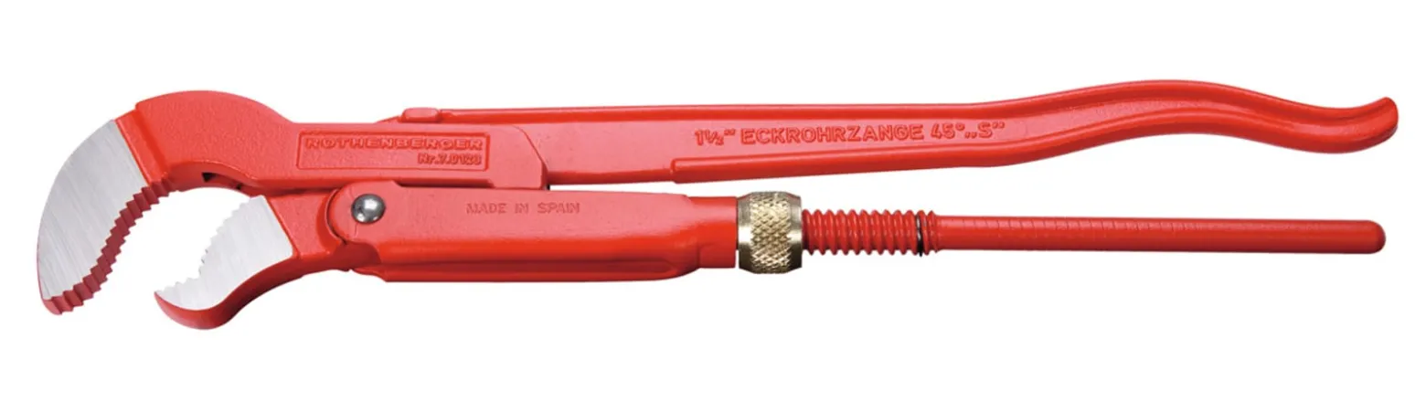 ROTHENBERGER Eckrohrzange 45°, Super S, 1 1/2" - 070123X