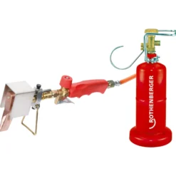 ROTHENBERGER Industrial Dachrinnen-Lötset inkl. Propan-Kleinflasche 0,5kg leer - 1500004721