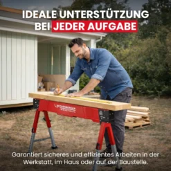 ROTHENBERGER Industrial DUO Falt Arbeitsbock + WS24 Premium Wasserwaage 60 cm - 1500005801