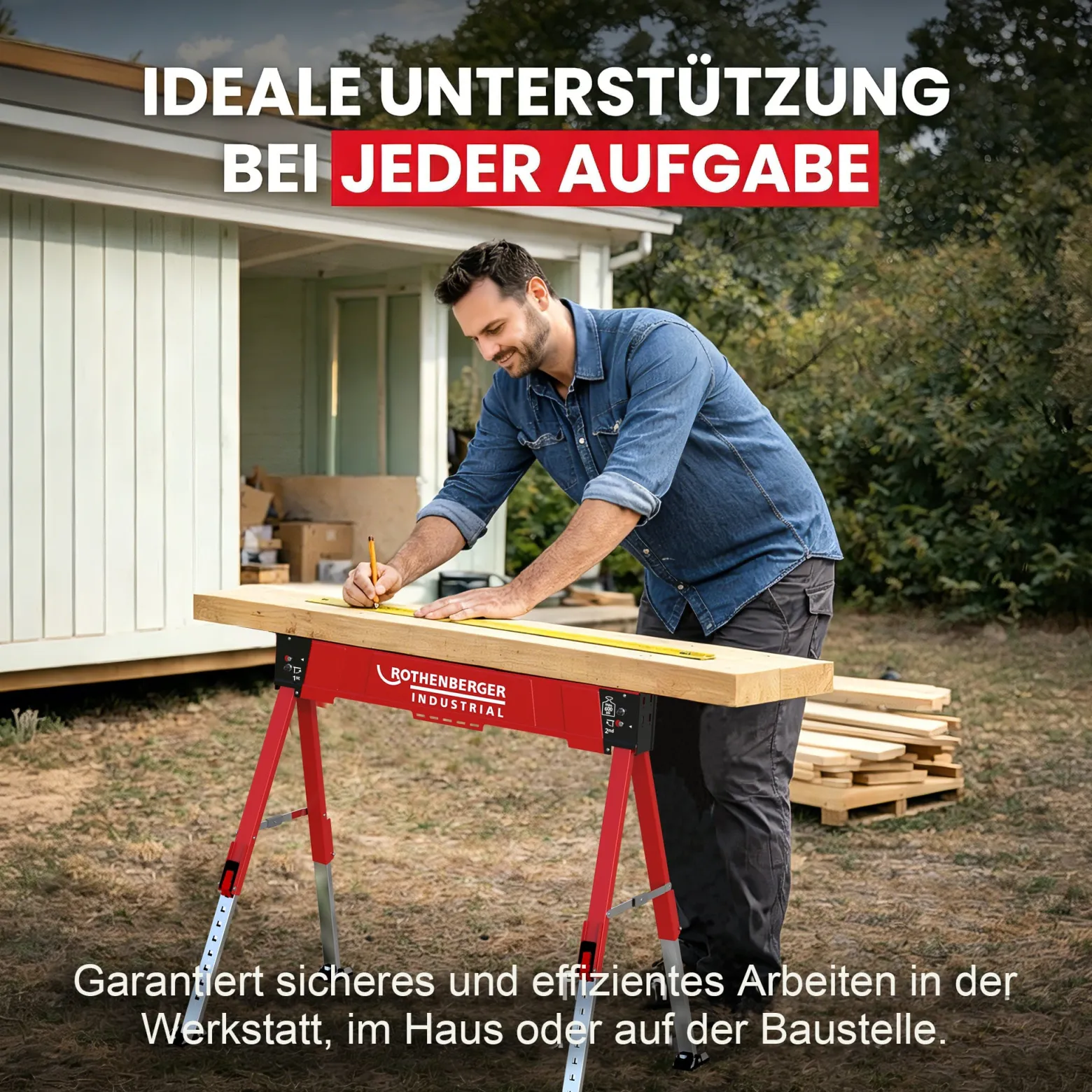 ROTHENBERGER Industrial Falt Arbeitsbock - 1500005580
