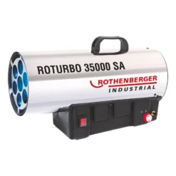 ROTHENBERGER Industrial Heizkanone ROTURBO 35000SA mit Piezo inkl. Schlauch & Regler - 1500000364