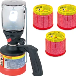 ROTHENBERGER Industrial Scout Campinglampe inkl. 3x C200 Kartusche 330 ml mit ILL System - 1500004209