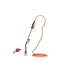 ROTHENBERGER Industrial 2teiliger Anwärmbrenner Piezo 5 m Propangasschlauch Propan Konstantregler 4 bar - 1500005080