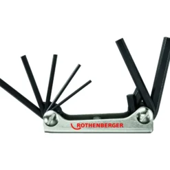 ROTHENBERGER Innensechskant-Set, Klapph., 7-teilig, 2,5-10mm - 70301