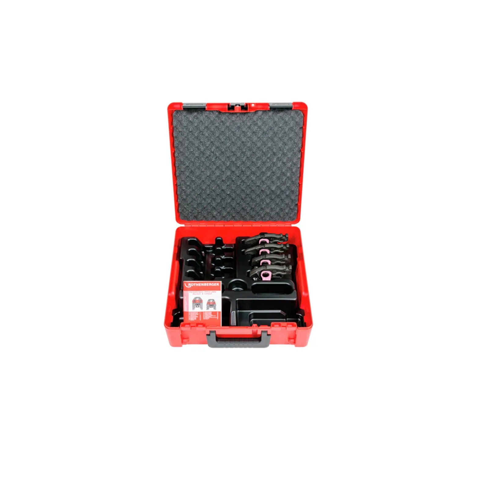 ROTHENBERGER Pressbacken Set, Compact, >B< MaxiPro, 1/4-3/8-1/2-5/8" - 1000003580
