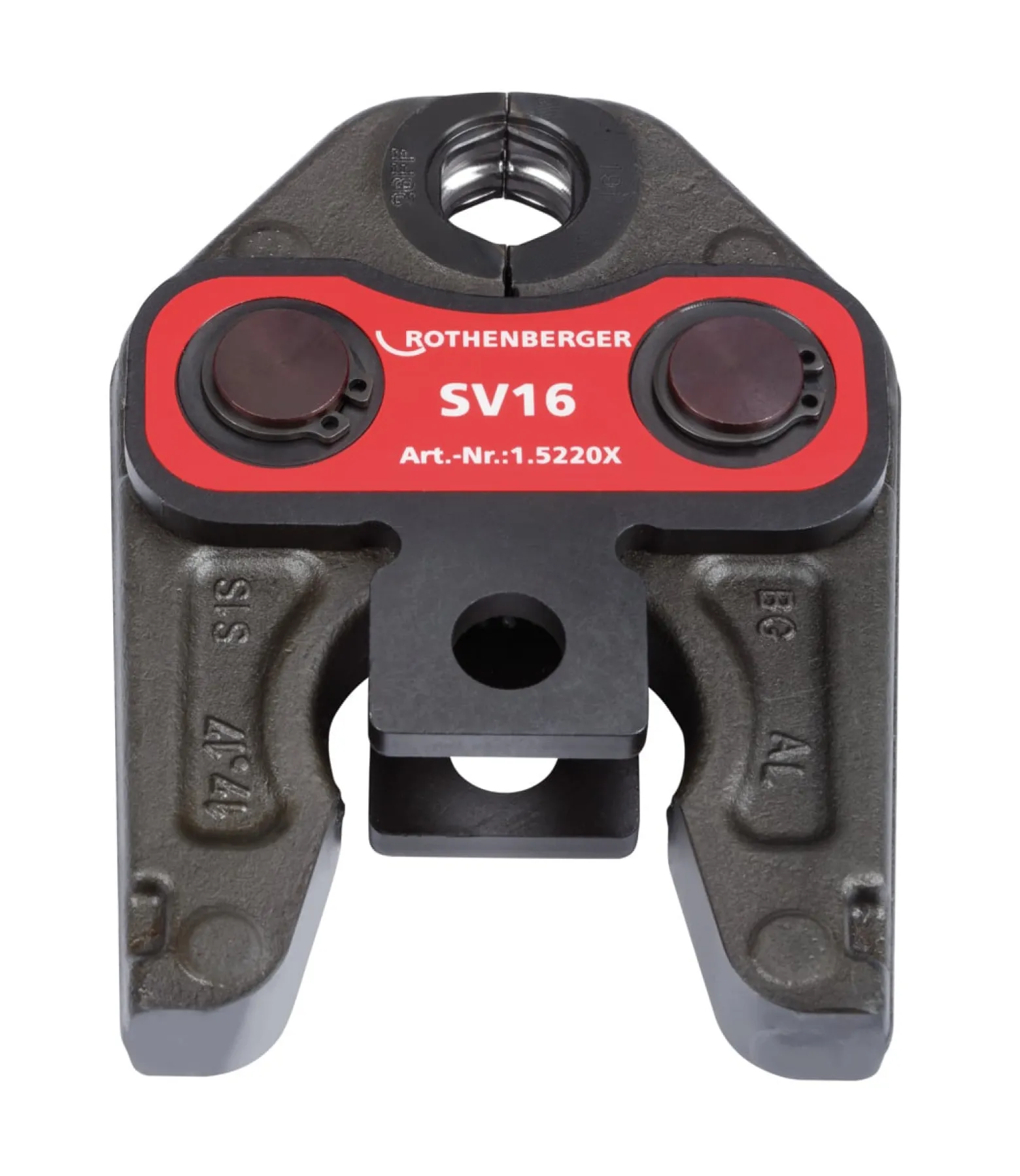 ROTHENBERGER Pressbacke, Standard, SV, 16mm - 015220X