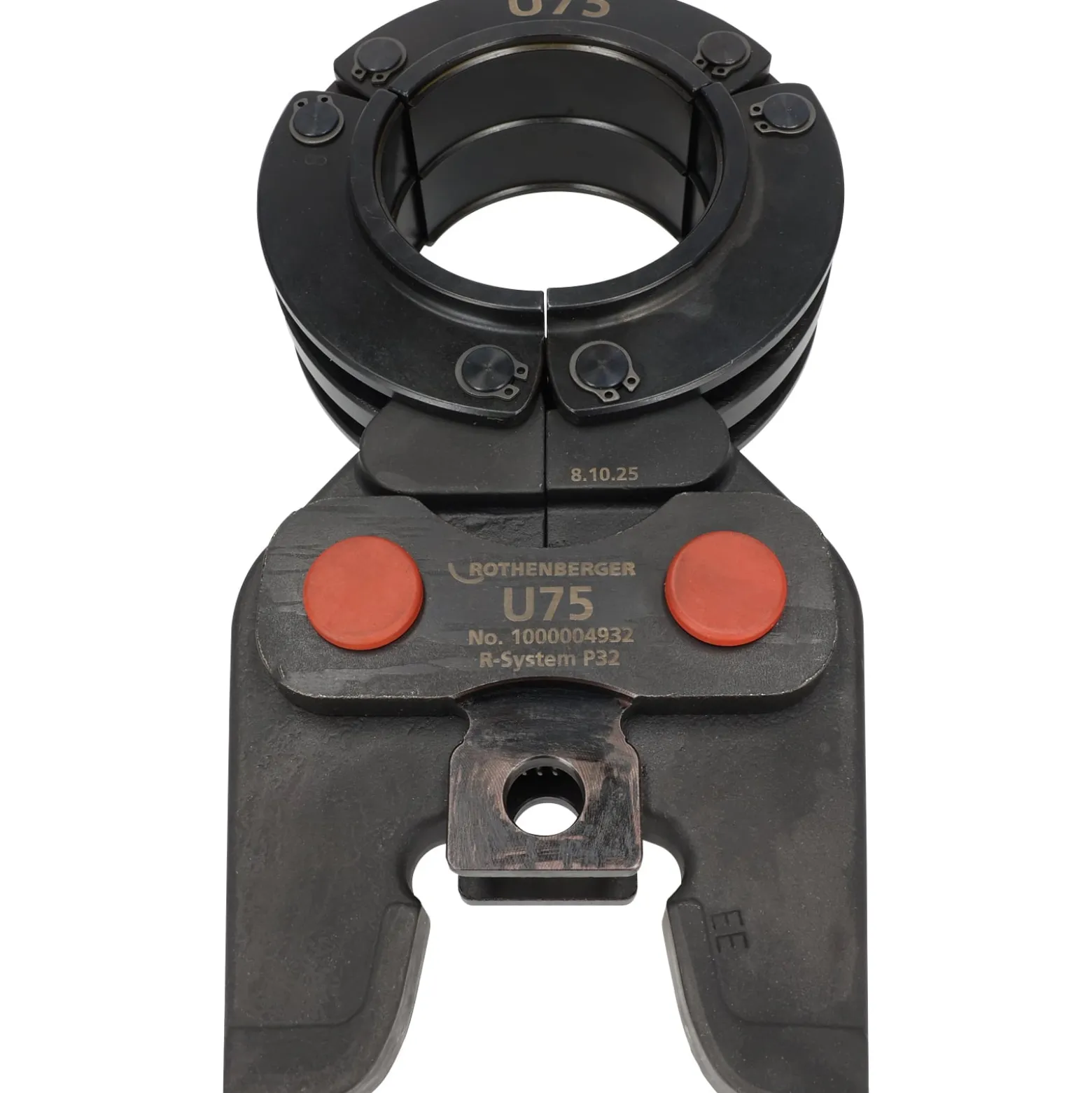ROTHENBERGER Pressschlinge, U, 75 mm, mit Zwischenbacke - 1000004932