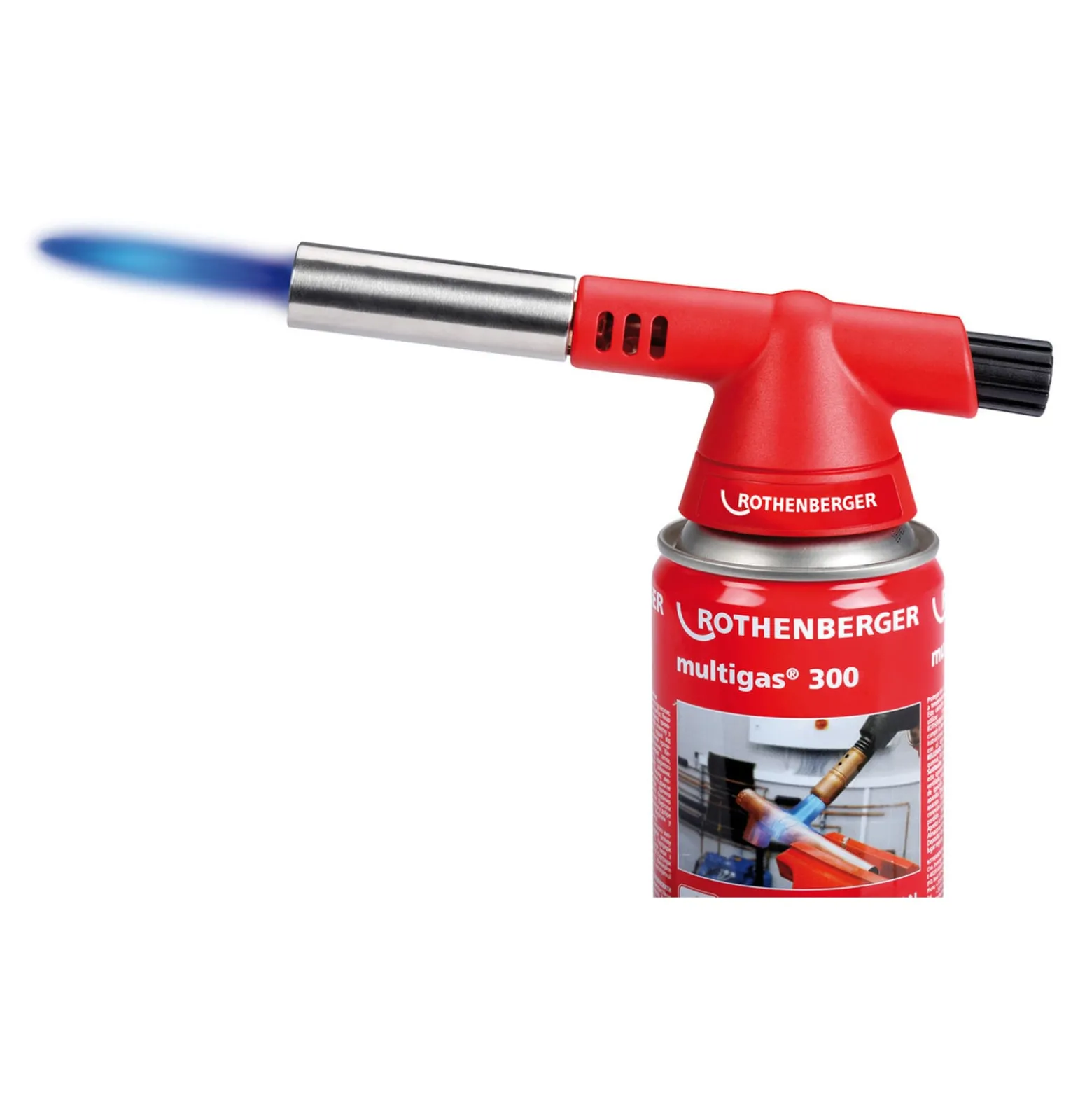ROTHENBERGER ROFIRE 4 Set mit Multigas 300, 7/16"-EU - 1000002359