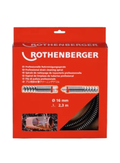 ROTHENBERGER Rohrreinigungsspirale SMK, 16mm x 2,3m, Kunststoffseele - 72433