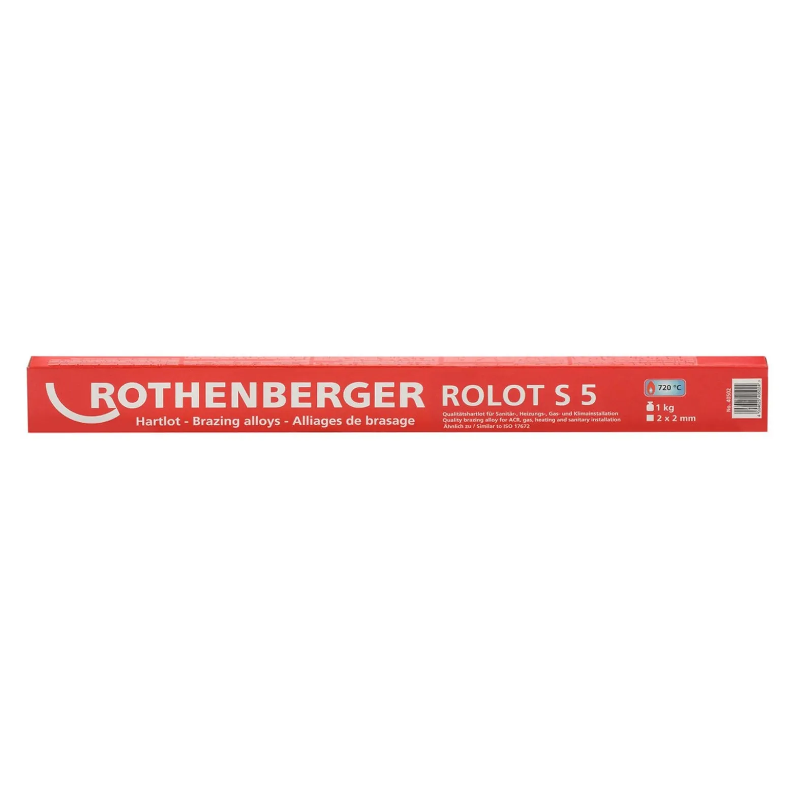 ROTHENBERGER ROLOT S5, ähnlich ISO 17672, 2x2x500mm, 1kg - 40502