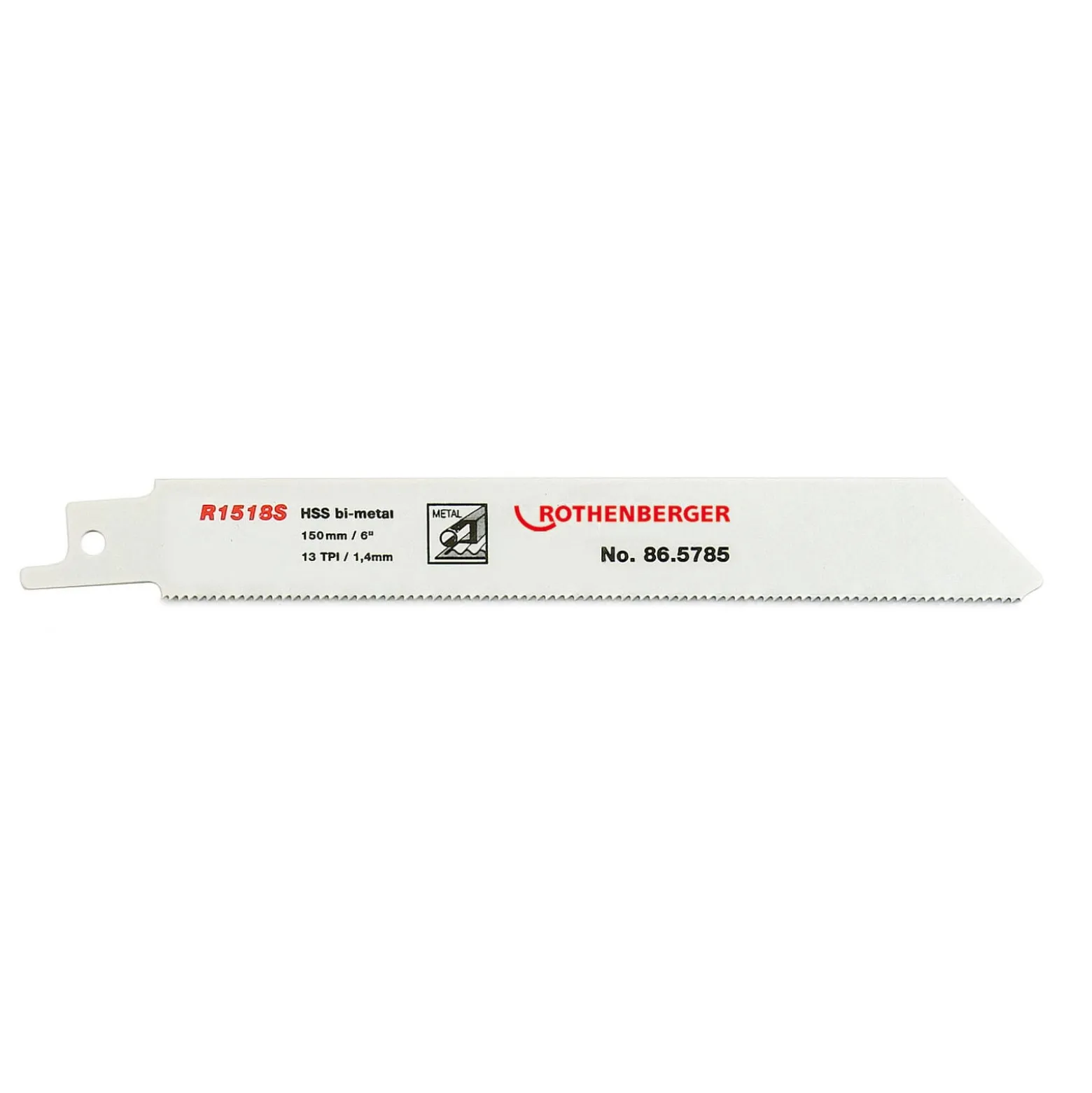ROTHENBERGER Universal-Sägeblatt, 150x20x0,9, 13 TPI (5er-Pack) - 865785