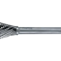 RUKO Hartmetall-Frässtift WKN Ø 3 mm Kopflänge 5 mm Schaft-Ø 3 mm Verzahnung KVZ 4 - 116238