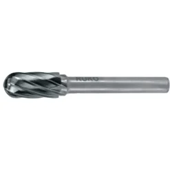 RUKO Hartmetall-Frässtift WRC Ø 6 mm Kopflänge 18 mm Schaft-Ø 6 mm Verzahnung Alu - 116020A