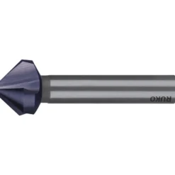 RUKO Kegel- und Entgratsenker DIN 335 Form C 90° HSS TiAlN Ø 4,8 mm - 102102F