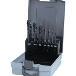 RUKO Maschinengewindebohrer-Satz 7tlg. Form C HSSE-Co 5 VAP in Kunststoffkassette - 245064RO