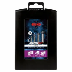RUKO ULTIMATECUT Kegelsenker-Satz 4S HSSE-Co 5 RUnaTEC DIN 335 90° - 5 teilig - 102891EPRO