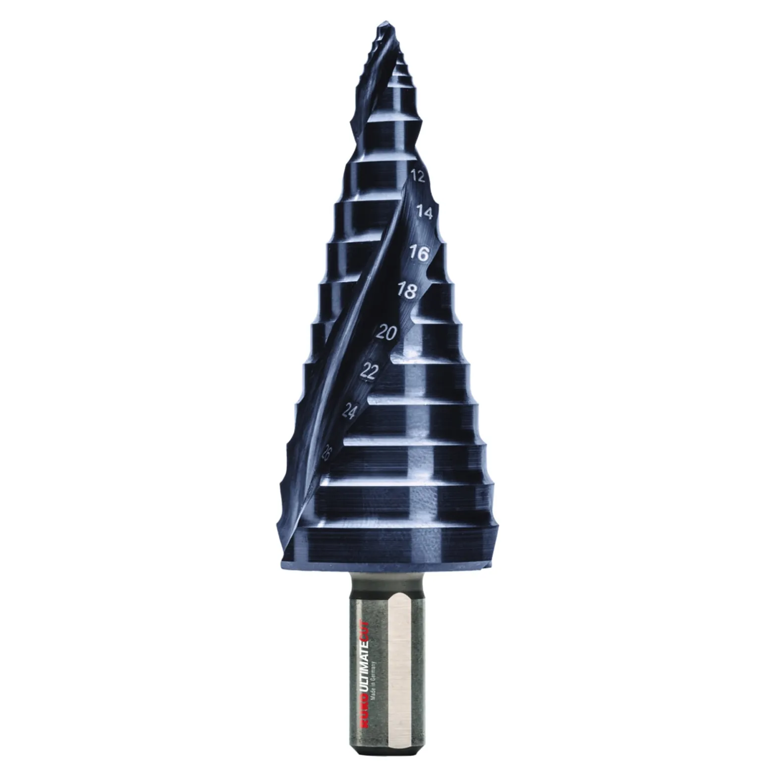 RUKO ULTIMATECUT Stufenbohrer HSS-Co 5 RUnaTEC mit FLOWSTEP® Spitze Gr. 2 - 101652EP