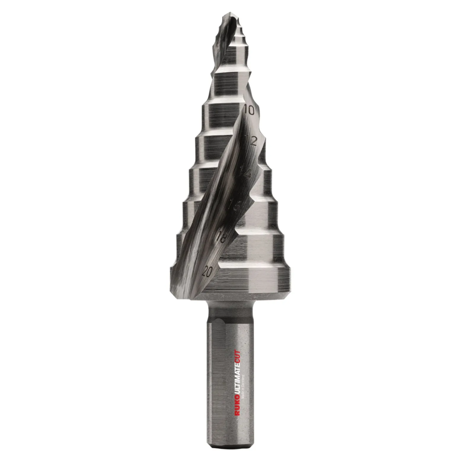 RUKO ULTIMATECUT Stufenbohrer HSS mit FLOWSTEP® Spitze Gr.1 - 101651