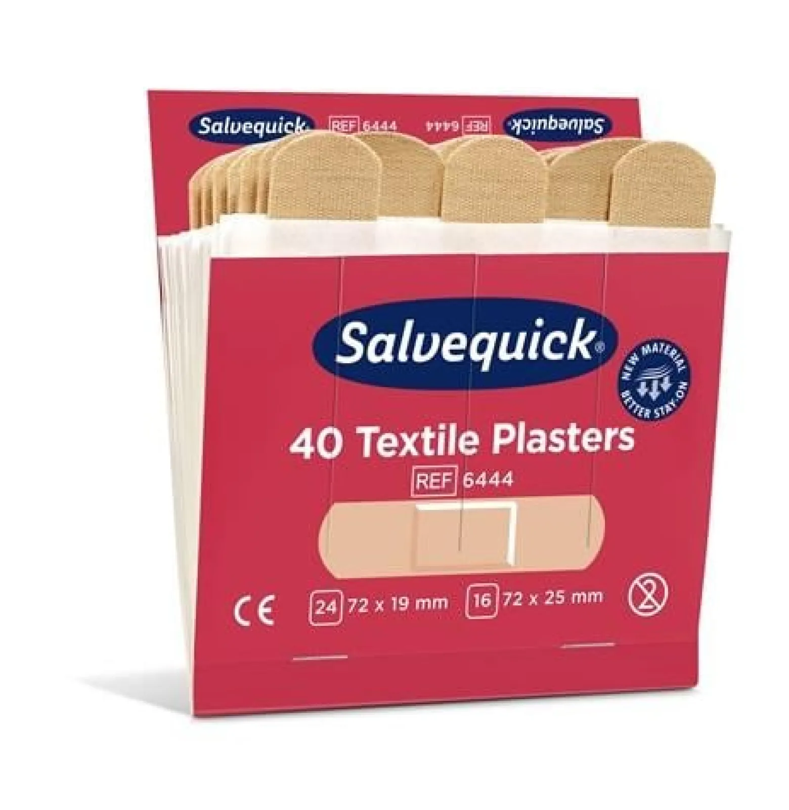 Salvequick Pflasterstrips Salvequick elastisch - 6444