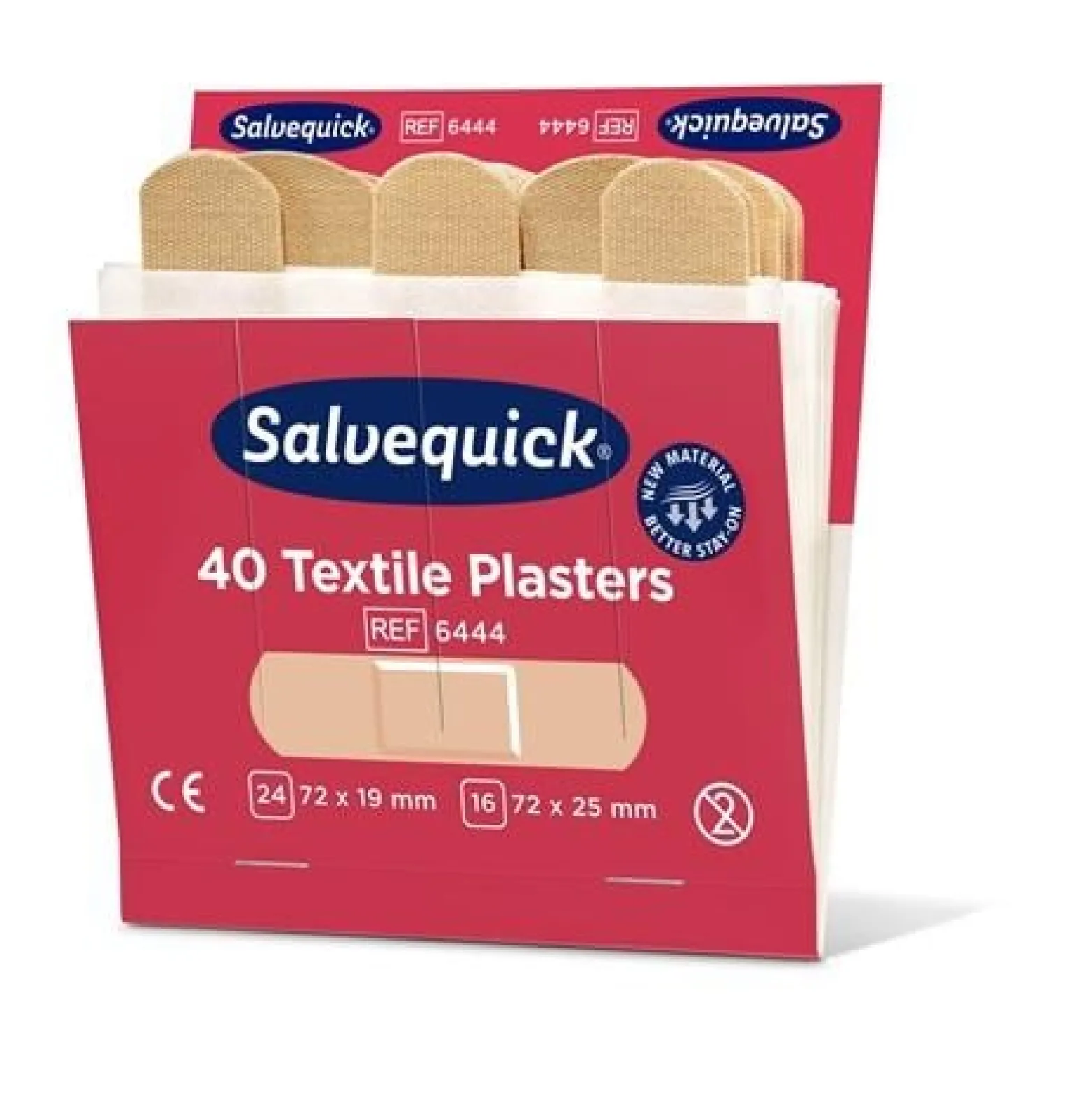 Salvequick Pflasterstrips Salvequick elastisch - 6444