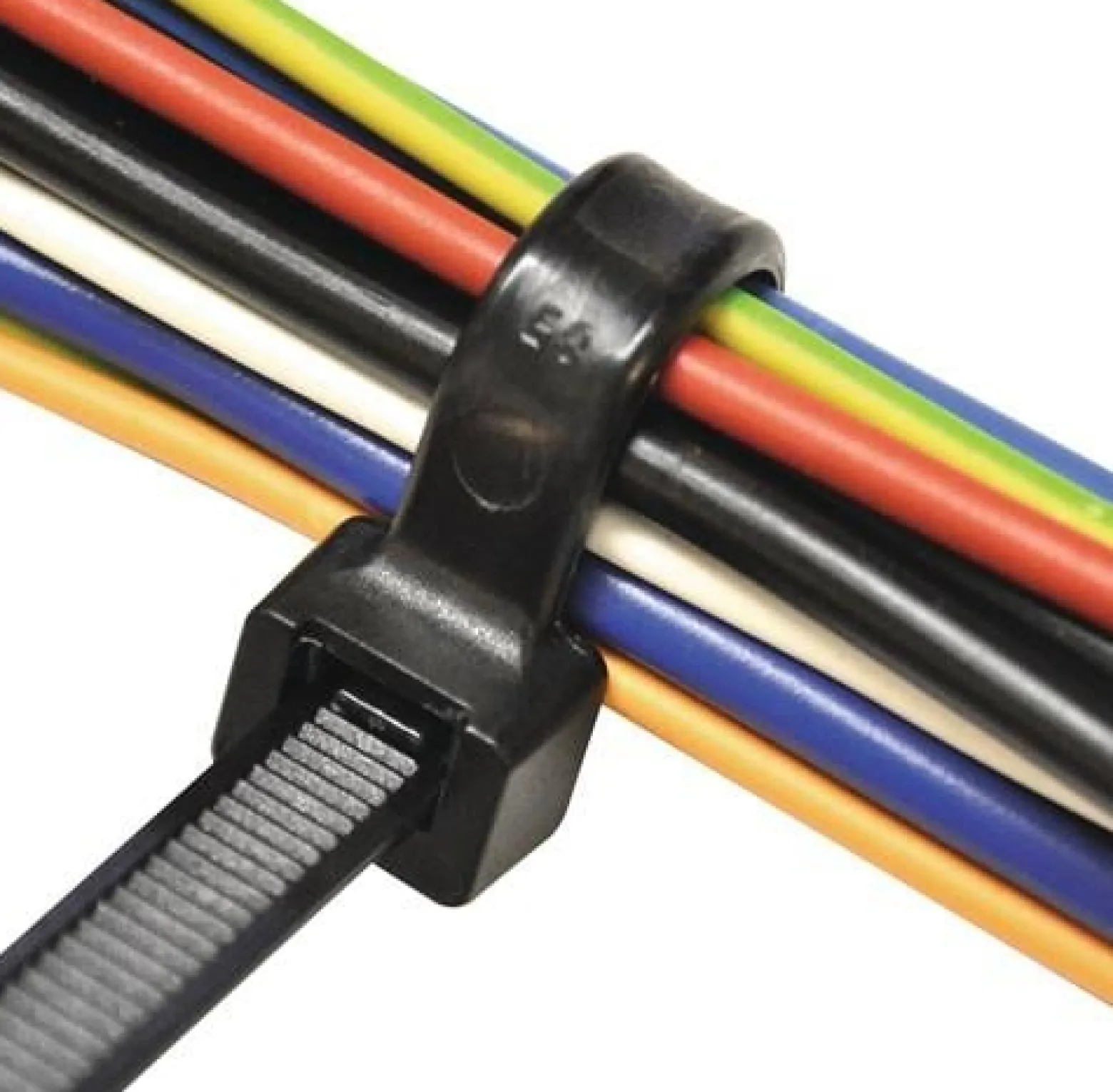 SAPISELCO 100x Kabelbinder Länge 280 mm Breite 3,5 mm schwarz - SEL.3.212