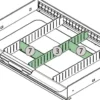 Schubladenunterteilungsmaterial 3-tlg.Erweiterungsset 3 TECWERK