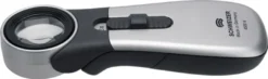 SCHWEIZER Handleuchtlupe Tech-Line CLASSIC Vergr.8x LED Linsen-D.30,0mm - 90842