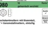 Sechskantmutter DIN 980 Klemmteil VM 8 10 galv.verz. 100 Stück