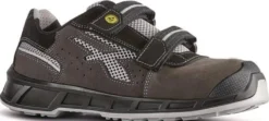 Sicherheitssandale Prince Gr.43 W.11 grau-grau Leder m.Mesh-Einsätzen