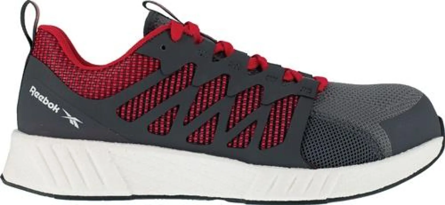 Sicherheitsschuh Fusion Flexweave™ Work Gr.43 W.11 grau/rot S1P SRC ESD EN20345