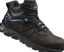 Sicherheitsstiefel Mathi Gr.41 schwarz/blau S3 SRC EN20345 Leder WICA