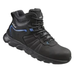 Sicherheitsstiefel Mathi Gr.41 schwarz/blau S3 SRC EN20345 Leder WICA