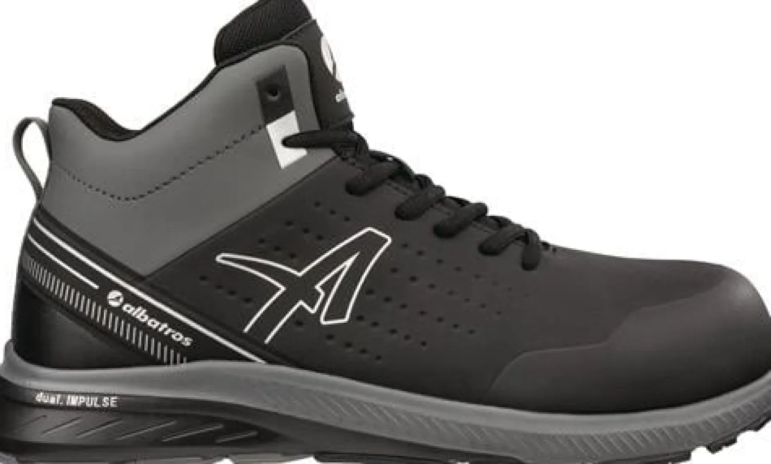 Sicherheitsstiefel Vigor 2 Impulse Black Mid Gr.46 grau S3S EN ISO 20345:2022