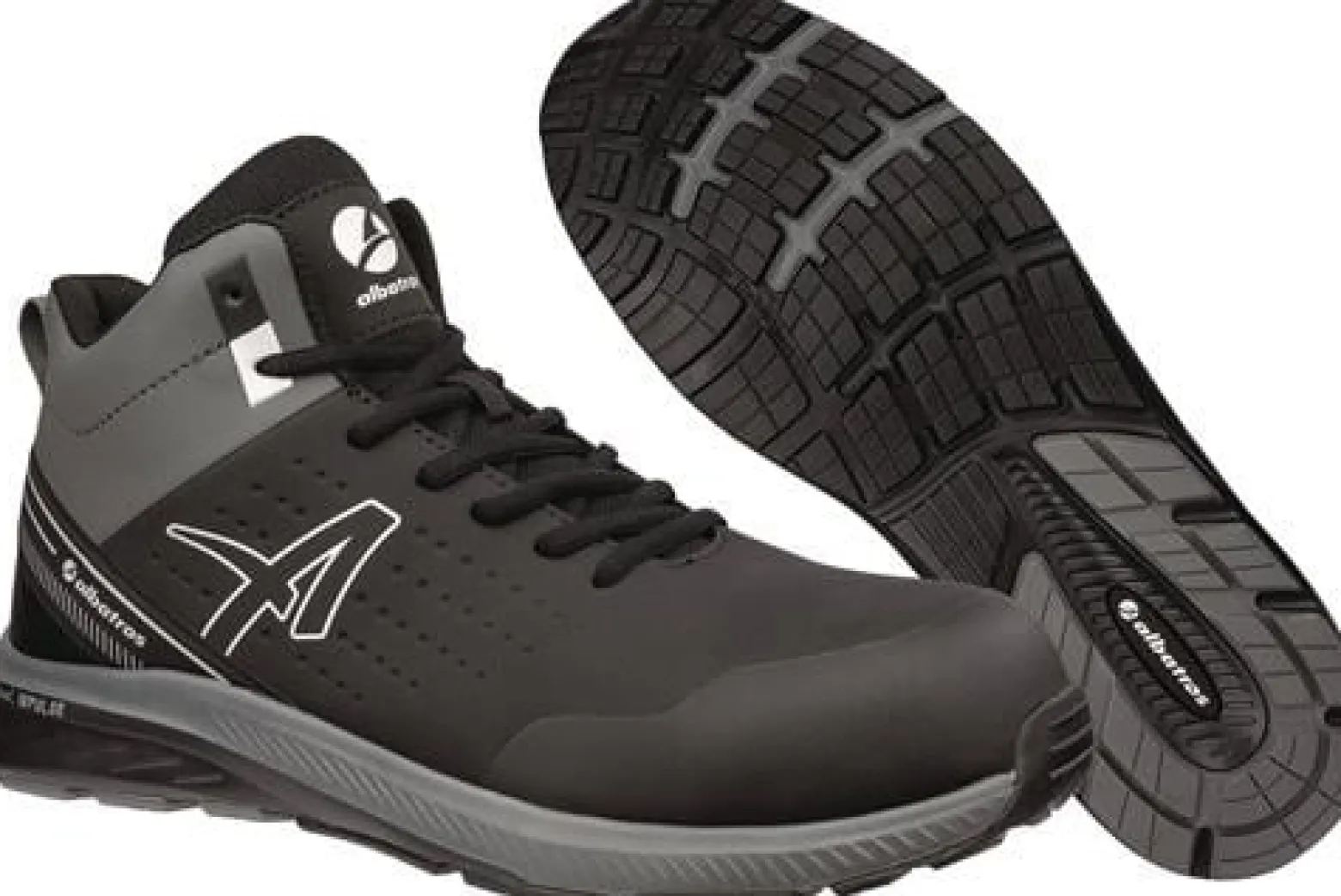 Sicherheitsstiefel Vigor 2 Impulse Black Mid Gr.46 grau S3S EN ISO 20345:2022