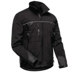 Softshelljacke ALPHA Gr.XXXL schwarz ELYSEE