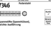 Spannstift DIN 7346/ISO 13337 3x 8 Federstahl leichte Ausf. 200 Stück