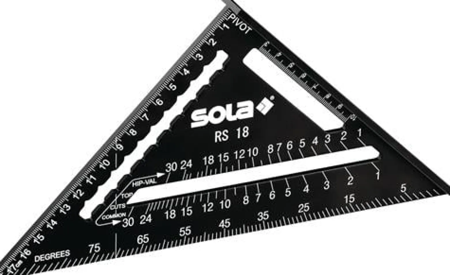Sparrenwinkel RS 30 Schenkel-L.305mm 0Grad-90Grad Alu.SOLA