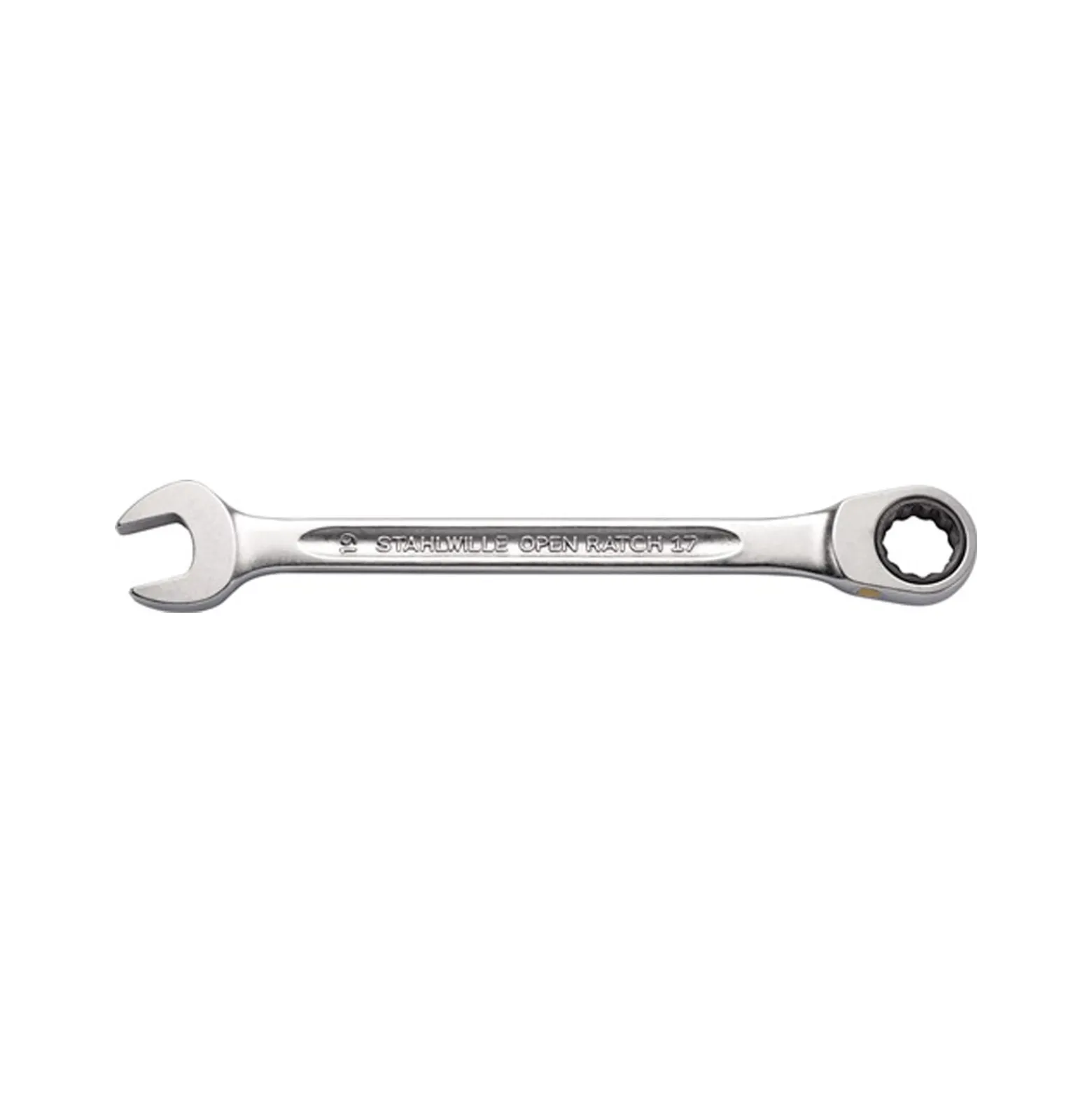 STAHLWILLE Maulringratschenschlüssel 17F SW 19mm L.252mm - 40171919