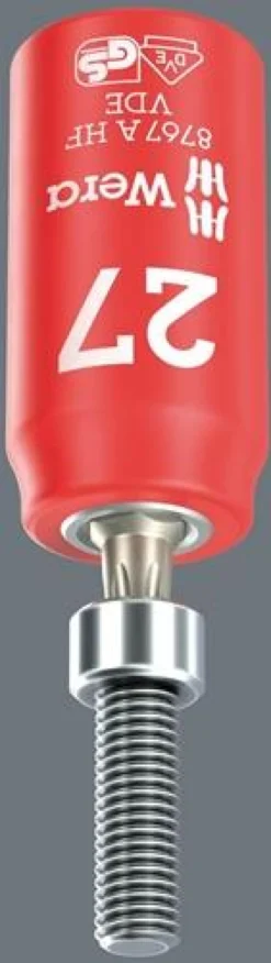 Steckschlüsseleinsatz 8767 A VDE HF 1/4 Zoll TX 20 L.36mm WERA