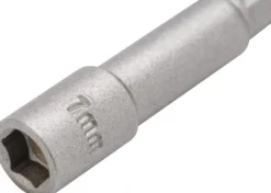 Steckschlüsseleinsatz m.6-KT.-Antr.SW 5,5mm L.60mm m.Magnet TECWERK