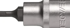 Steckschlüsseleinsatz 1/2 Zoll Innen-6-kant SW 4mm L.55mm TECWERK