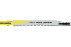 Stichsägeblätter clean wood premium Nutz-L.93mm Zahnt.2,2mm BiMetall Z. Metabo