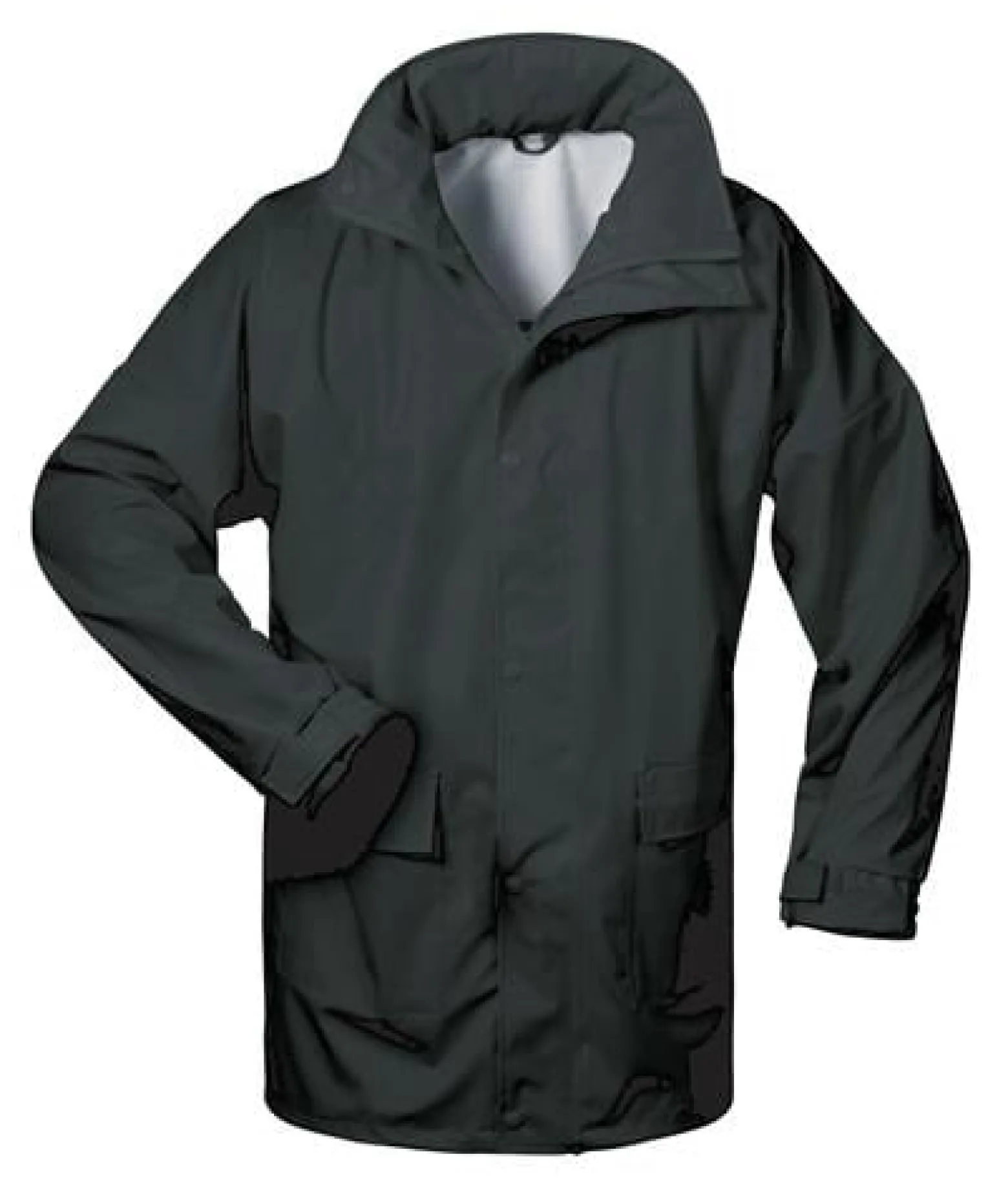 Stretch-Regenjacke LUND Gr.XXL schwarz NORWAY