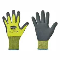 STRONGHAND Handschuhe Flexter neongelb / grau EN 388 PSA II Gr. 7 - 0530-07H