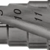 Stufenbohrer Bohrber.4-12mm HSS Spiralnut Z.2 Stufen 9 TECWERK