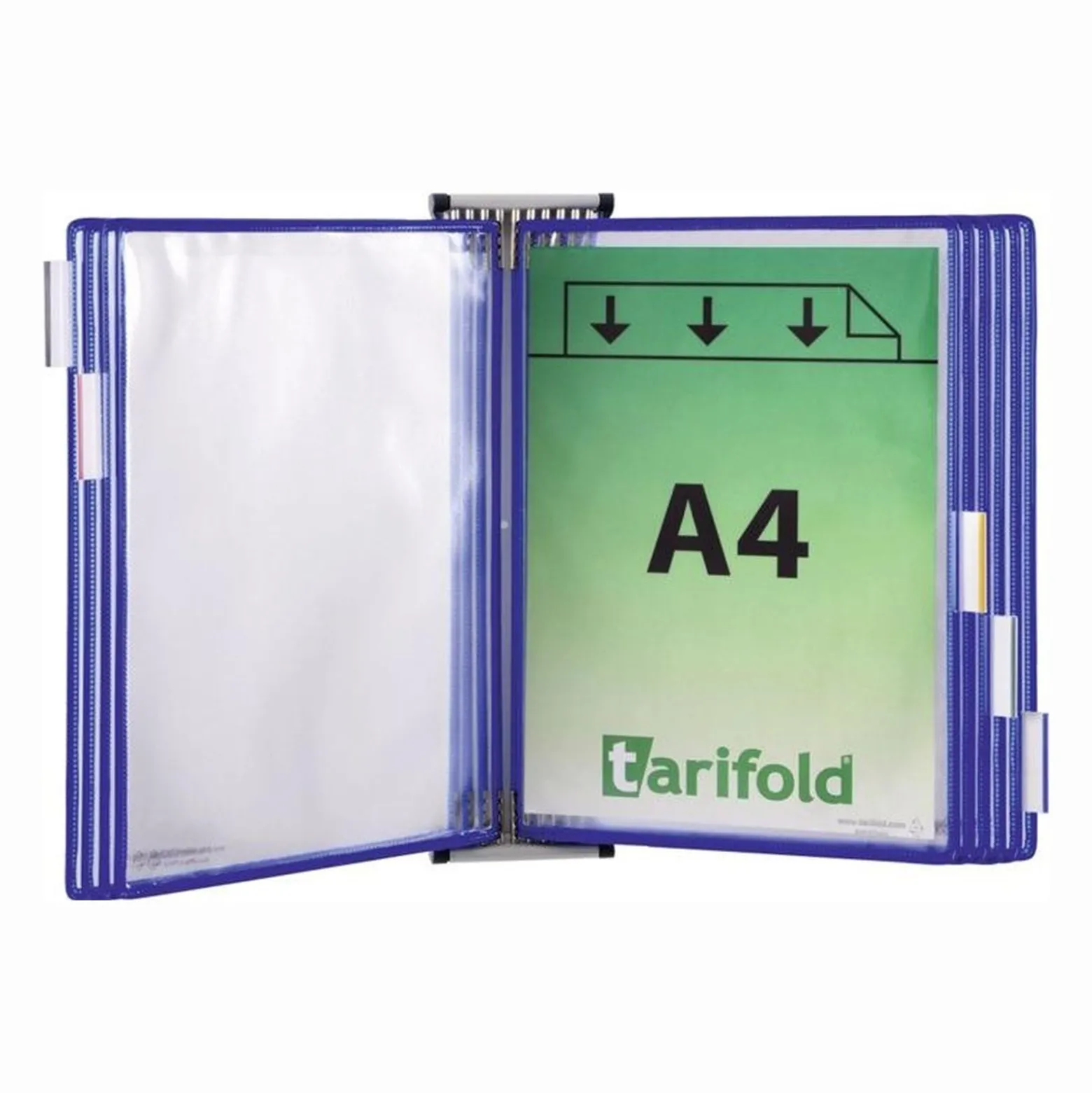 tarifold Wandhalter 5 Sichttafeln blau - 416161
