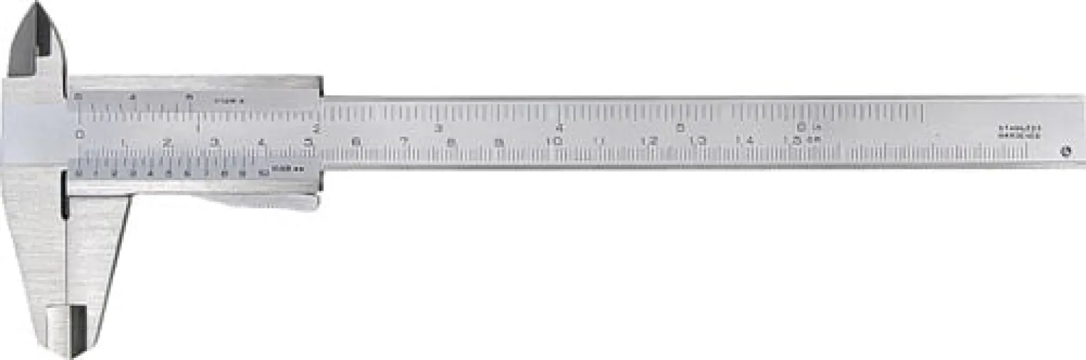 Taschenmessschieber DIN 862 150mm m.Momentf.eck. - 851008